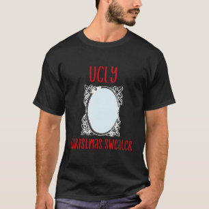 Camiseta Navidades feas y graciosas sudan con hombres espej