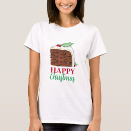 Camiseta Navidades felices Reino Unido Pastel de pasteles b