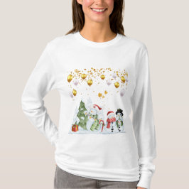 Camiseta Navidades felices | Santa Claus dice Feliz Navidad