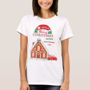 Camiseta Navidades felices Santa Claus dice que es person