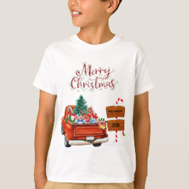 Camiseta Navidades felices | Santa Claus dice T personaliza