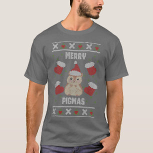 Camiseta Navidades Feliz Navidad a los pigmas de Santa Guin