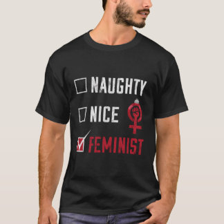 Camiseta Navidades feministas traviesas Un Feminismo Agrada