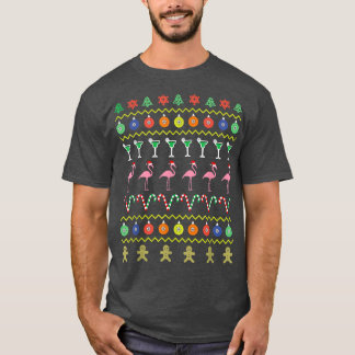 Camiseta Navidades Feo Derraman Navidades En Julio De Flam