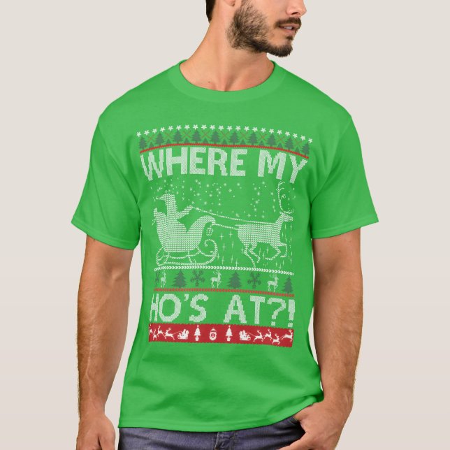 Camiseta Navidades Feo divertido (Anverso)