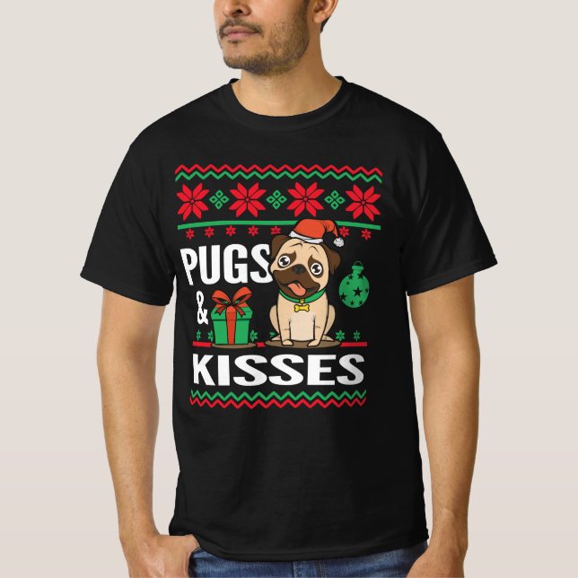 Camiseta Navidades feos de bichos y besos (Anverso)