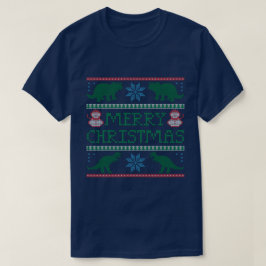Camiseta Navidades feos de dinosaurio masculino susurran ca