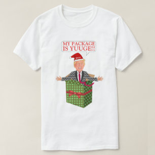 Camiseta Navidades feos de Donald Trump ponen humor