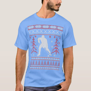 Camiseta Navidades feos de hockey sobre hielo susurran a Na