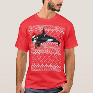 Camiseta Navidades feos de la caza de ballenas asesina de S