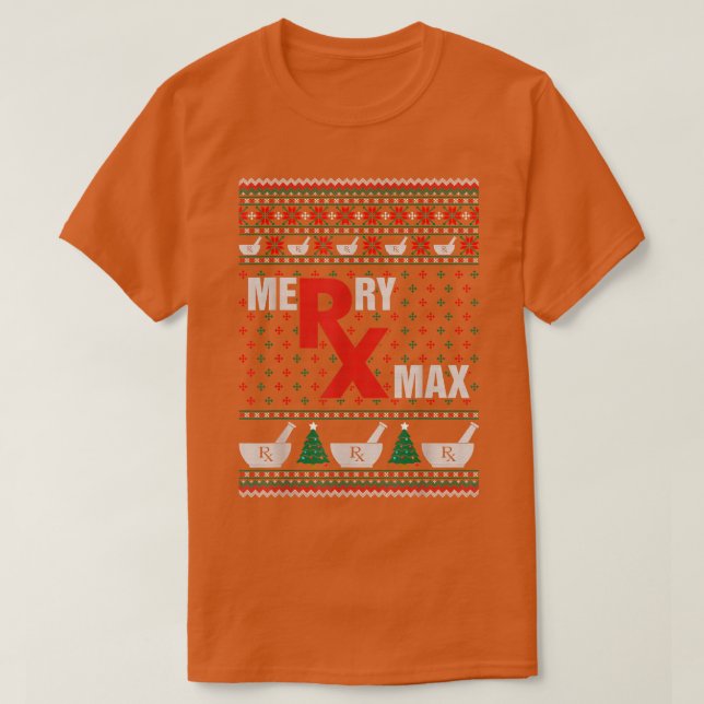 Camiseta Navidades feos de la farmacia de Feliz Navidad Swe (Diseño del anverso)