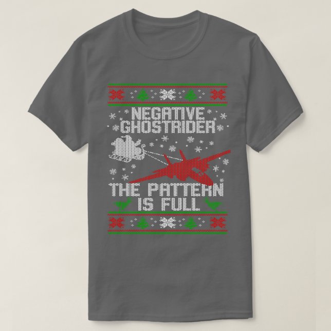 Camiseta Navidades feos de la Fuerza Aérea sudan mar de vac (Diseño del anverso)