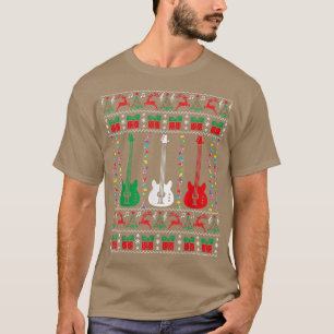 Camiseta Navidades feos de la guitarra del trasero X