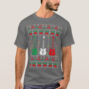 Camiseta Navidades feos de la guitarra del trasero X