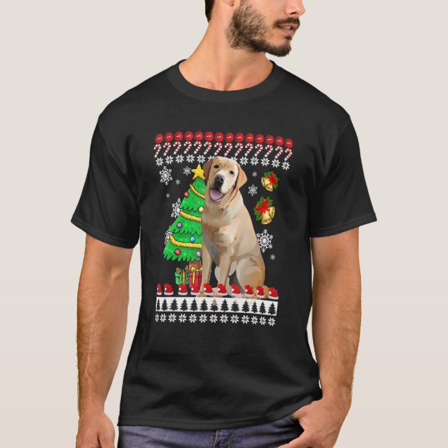 Camiseta Navidades feos de Labrador Navidades feos sumillan (Anverso)