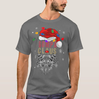 Camiseta Navidades feos de MensClaus con abuelo ligero