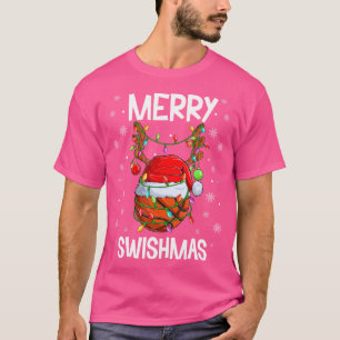 Camiseta Navidades feos de Merry Swishmas Navidades de balo