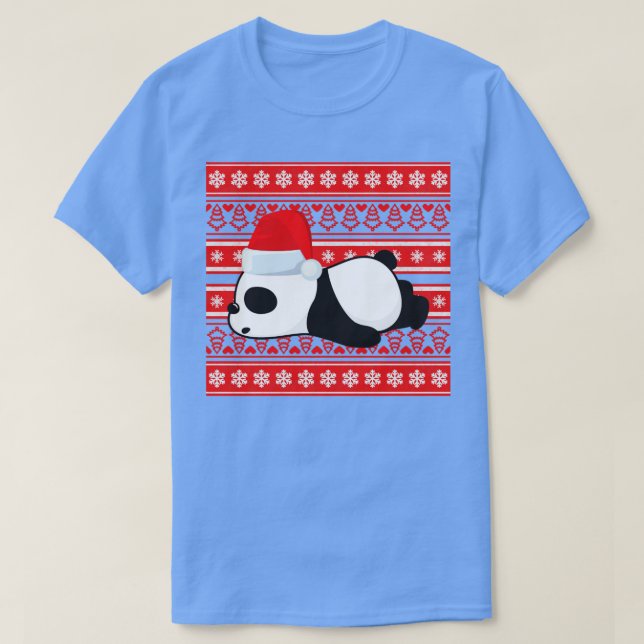 Camiseta Navidades feos de Panda (Diseño del anverso)