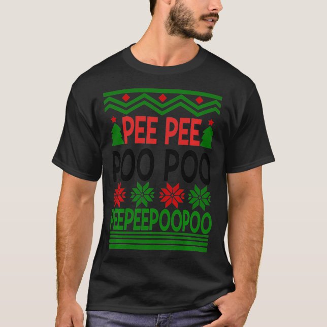 Camiseta Navidades feos de Peepee Poopoo  (Anverso)