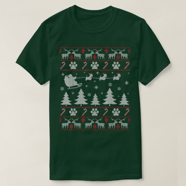 Camiseta Navidades feos de perro escocés susurran por perro (Diseño del anverso)