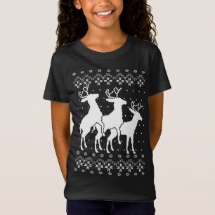 Camiseta Navidades feos de renos inapropiados