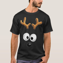 Camiseta Navidades feos de renos temporada navideña de pija