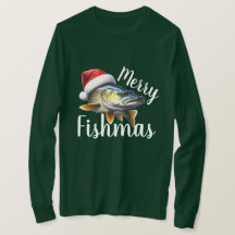 Navidades feos de Walleye "Merry Fishmas"