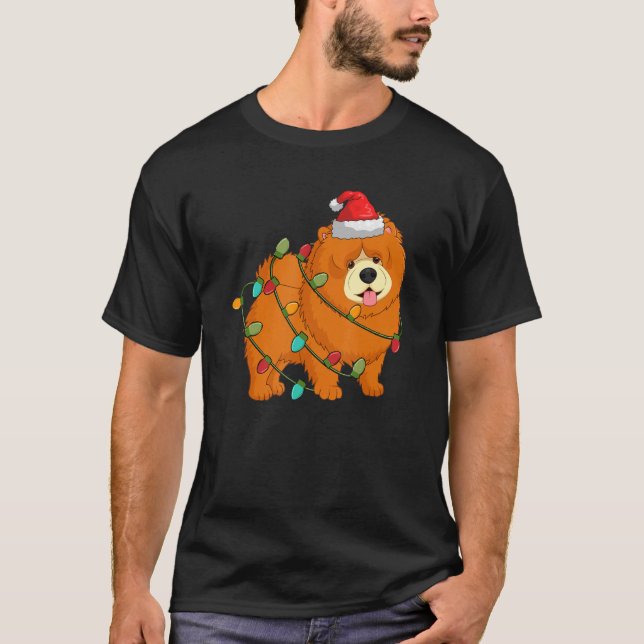 Camiseta Navidades feos del perro de vaca adornan la vida d (Anverso)