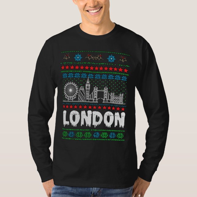 Camiseta Navidades feos del Reino Unido (Anverso)