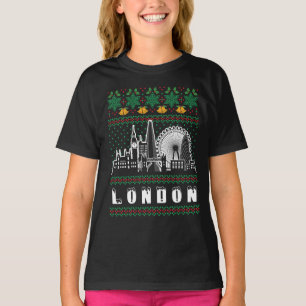 Camiseta Navidades feos del Reino Unido de Londres