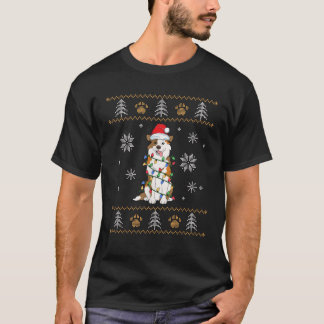 Camiseta Navidades feos familia pastora australiana Navidad