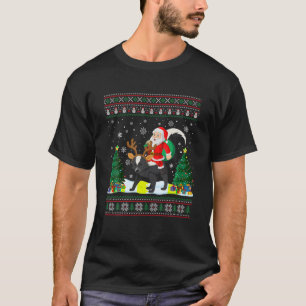 Camiseta Navidades feos malabares se endulzan curioso Santa