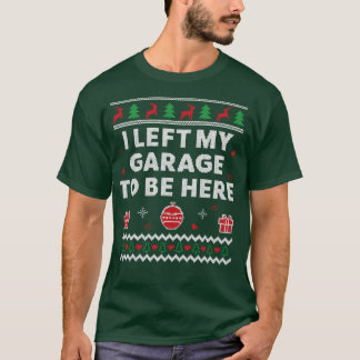 Camiseta Navidades feos mecánicos graciosos navidades de ga