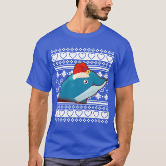 Camiseta Navidades feos Navidades suaves chica Delphin