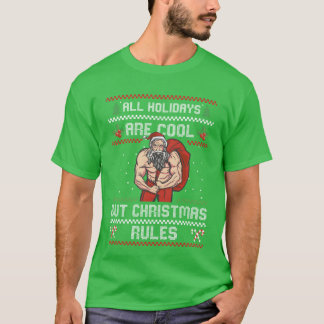 Camiseta Navidades feos pero Navidades gobiernan a un chico