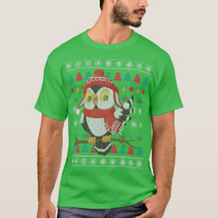 Camiseta Navidades feos Retro Owl