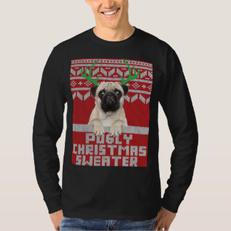 Camiseta Navidades feos se burlan de Navidades pugantes