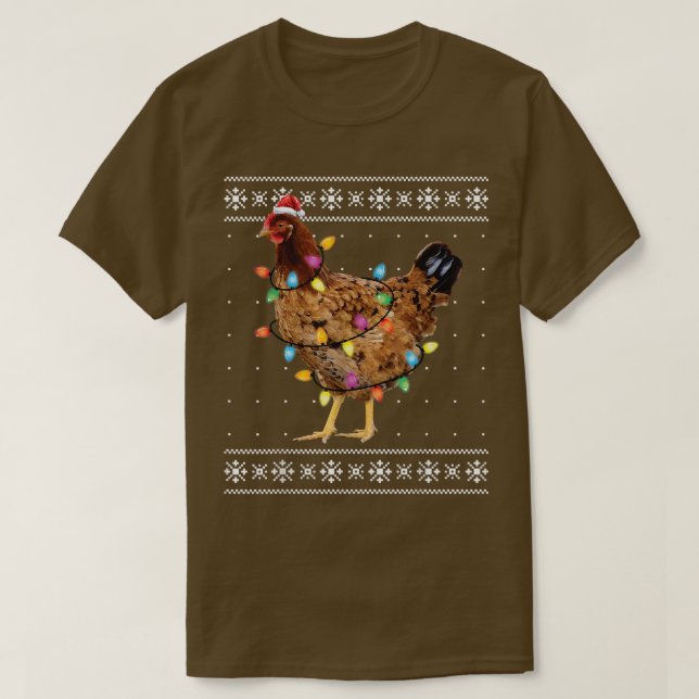 Camiseta Navidades feos sudan a divertidos Navidades de pol (Diseño del anverso)