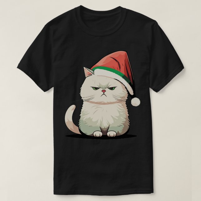 Camiseta Navidades feos y lindos regalo de gato Navidades g (Diseño del anverso)