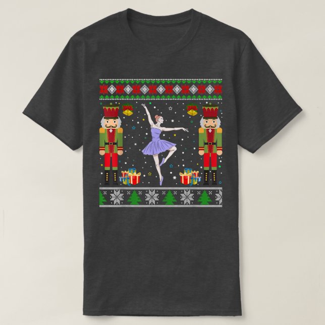 Camiseta Navidades feos y pesimistas sudan en graciosa Navi (Diseño del anverso)