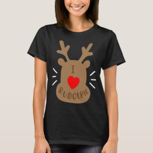Camiseta Navidades feos y renos de Rudolph Fiesta regalo qu