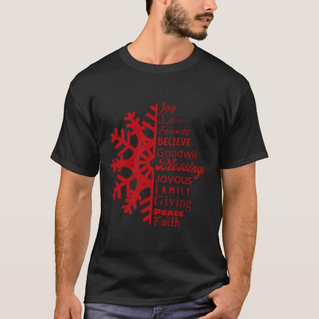 Camiseta Navidades festejan inspirados religiosos motivacio (Anverso)