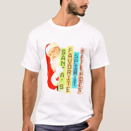 Camiseta Navidades festivos de la esparcidora espiritual fa