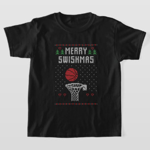 Camiseta Navidades festivos Deportes de baloncesto