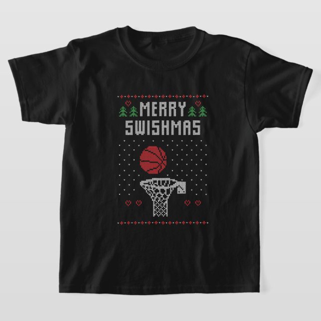 Camiseta Navidades festivos Deportes de baloncesto (Distribución)