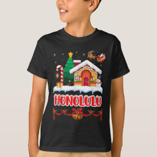 Camiseta Navidades festivos en Honolulu Winter Wonderl