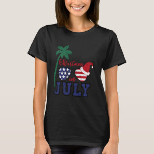 Camiseta Navidades festivos en verano de julio