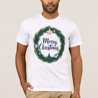 Camiseta Navidades festivos escribieron: