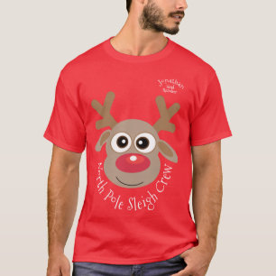 Camiseta Navidades festivos modernos diversión familiar