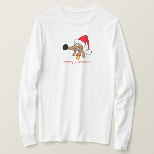 Camiseta Navidades festivos Perro Dachshund